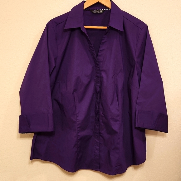 Riders by Lee Tops - Riders by Lee Women's Button Down